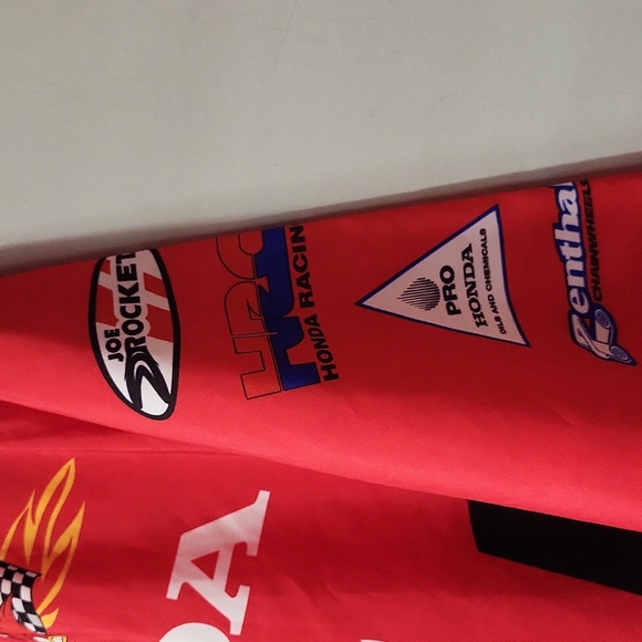 Vtg. Joe Rocket Honda Racing Red Shirt - Picture 4 of 7